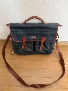 希少✨ラルフローレン ショルダー ビジネス 2way ブラックウォッチ