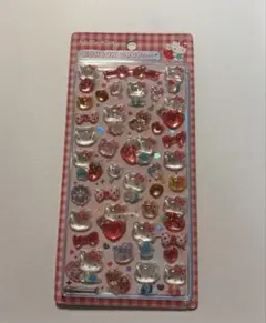 【正規品】ボンボンドロップシール　ハローキティ　赤　第2弾