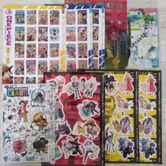 少年ジャンプ付録　ワンピース ステッカー SAKAMOTO DAYS　ポスター等