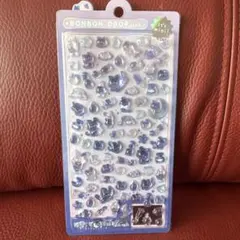 ボンボンドロップシール　よるねこぼんぼん　ミニ
