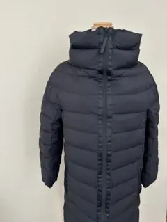 ロリッティ L ダウンコート ロング 黒 軽量 防寒 ダウン フェザー