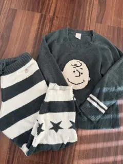 ジェラートピケ　チャーリー・ブラウン ルームウェアセット