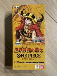 ONE PIECEカードゲーム世界最強の戦士 OP-17 1BOXテープカット品