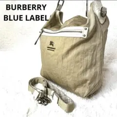 BURBERRY BLUE LABEL 2wayバッグ ナイロン ノバチェック