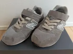 New Balance 996 キッズスニーカー グレー 18.5cm