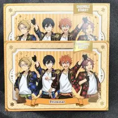 あんスタ　GiGO特典　　箔押しポストカードtrickstar トリスタ