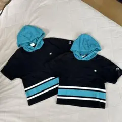 Champion フード付きTシャツ 2枚セット