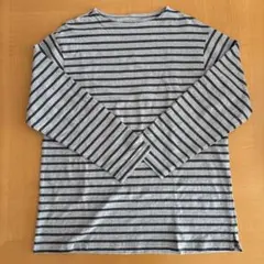 ボートネック 長袖カットソー