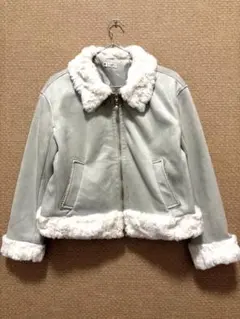 【新品】axes femme ファースエードコート ピスタチオ ムートンコート