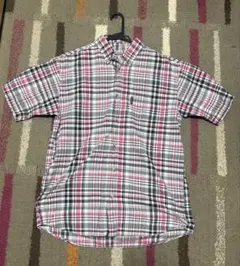 Columbia Titanium 半袖シャツ Lサイズ チェック柄