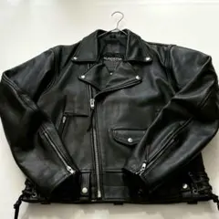 【希少3L】KADOYA ダブル ライダースジャケット K'S LEATHER