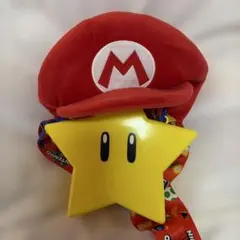 USJスターポップコーンケース マリオ・ルイージの帽子&パワーアップ