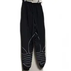 adidas originals★ナイロンパンツ★ナイロンジャージM黒
