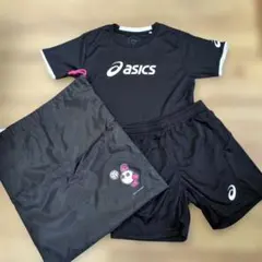 asics ウェア 上下セット 160＋巾着袋