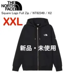 【新品】ノースフェイス スクエアロゴフルジップパーカー XXL NT62349