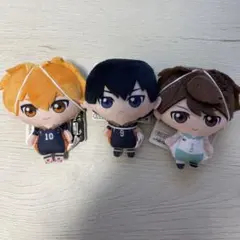 ハイキュー!! ぬいぐるみちゃーむ 3体セット