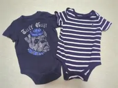 【美品】babyGap 3〜6m ロンパースセット 60