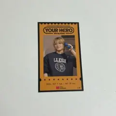 your hero 入場特典 トレカ アイエン