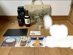山崎蒸溜所限定シングルモルトウイスキー/ソーダ水/グラス/竹紙袋セット 山崎蒸溜所限定シングルモルトウイスキー/ソーダ水/グラス/竹