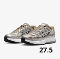 【新品】NIKI P-6000 メタリックシルバー サイズ27.5cm