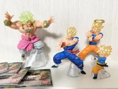 ドラゴンボール超 VSドラゴンボール17 ブロリー 悟空 悟飯 悟天 フィギュア