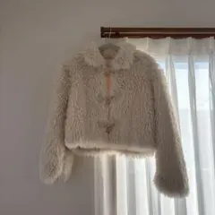 SHEIN レディース　フェイクファージャケット