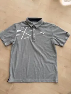 プーマ ゴルフ 刺繍ロゴ DRY FIT 半袖ポロシャツ