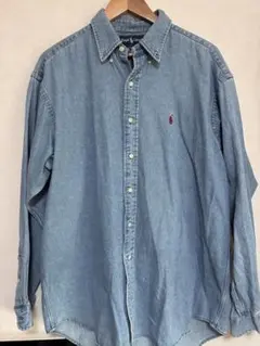 Ralph Lauren デニムBD長袖シャツ L