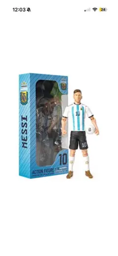新品 メッシ フィギュア 20センチ アルゼンチン代表 W杯 - メルカリ