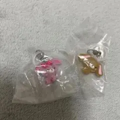 サンリオキャラクターズ　ゆるっとめじるしアクセサリー　ぼんぼんりぼん　くろうさ