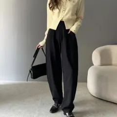 レディース ワイドパンツ