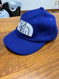 ザノースフェイス　THE NORTH FACE 子供 キャップ　帽子　秋冬　青