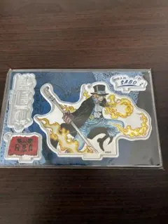 ワンピース サボ 2023 バースデーグッズ アクリルスタンド&缶バッジ×3