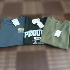 新品未使用140㌢Tシャツ3枚