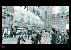 【漫画絵】【JR渋谷駅ハチ公口②】【昼or夜画かを選択可能】【送料込/即日発送】