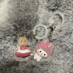 ゆるっとめじるしアクセサリー　マイメロ・マロンクリーム