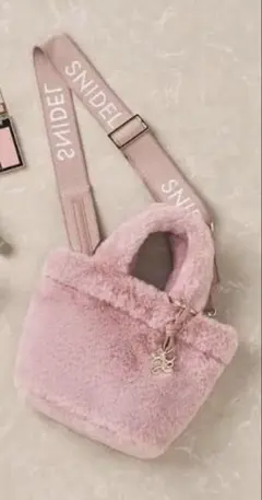 エコファーバッグ ピンク