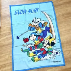 Disney スノーサーフ 大判ブランケット