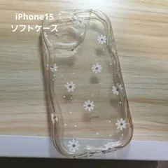 花柄クリアiPhoneケース