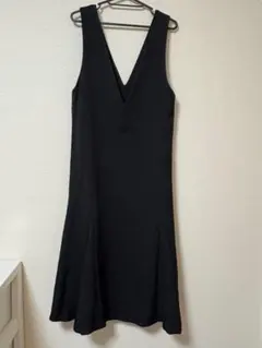 【美品】ナチュラルビューティーベーシック ジャンパースカート 黒