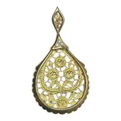 Jeunet ジュネ　ダイヤブローチ