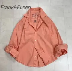Frank&Eileen★BARRY コットンシャツ オレンジ