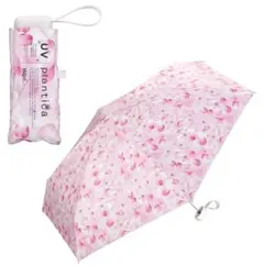Wpc. 日傘 [plantica×Wpc.]フラワープリントタイニー ピンク