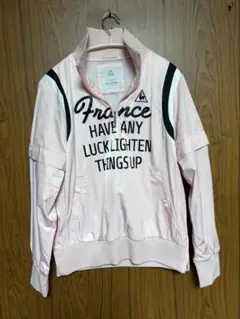 lecosportif ピンク ゴルフジャケット Lサイズ