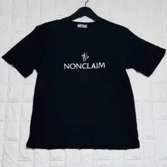 新品タグ付 NONCLAIM パロディTシャツ L 黒 ロゴT 半袖 ブラック