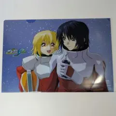ガンダムSEED アスラン&カガリ クリアファイル ガンダムエース付録