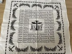〈希少品〉YKコミックス「ギャングキング」JUSTICE（ジャスティス）ハンカチ
