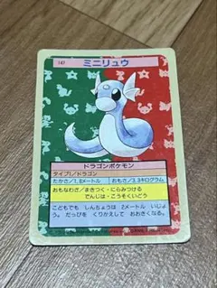 ミニリュウ ハクリュー トップサン 進化セット 裏緑 当時物 - メルカリ