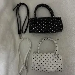 SHEIN ドット柄 小型バッグ ショルダーバッグのサムネイル
