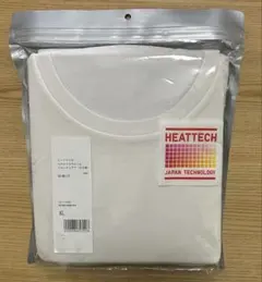 ユニクロ HEATTECH XL ホワイト Tシャツ